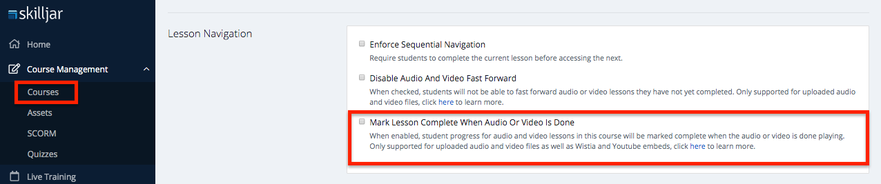 rise scorm package some lessons not completing